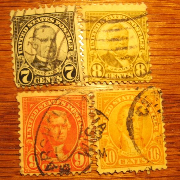 1926-34 Rotary Press Printing perf 11x10.5 USED set of 12 - 1/2 through 10 cents - Picture 4 of 4